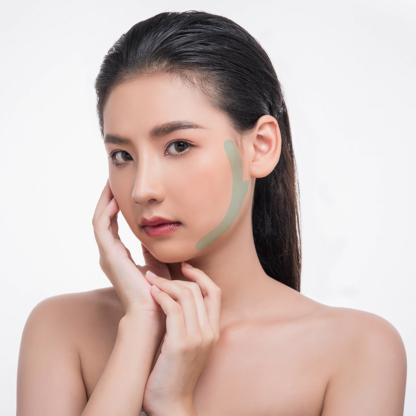 Whiskers treatment area for women