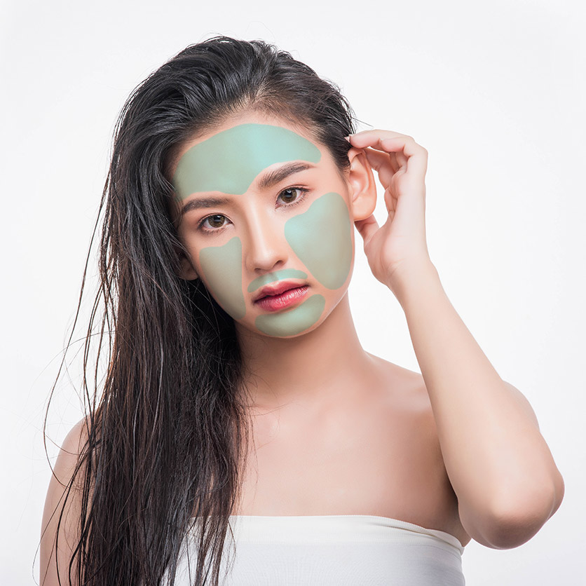 Full Face treatment area for women