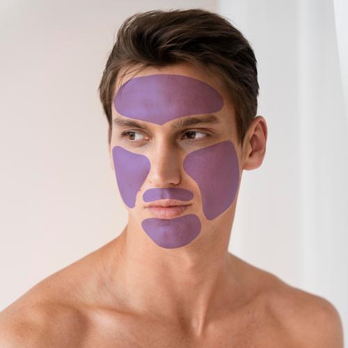RF Vacuum · Face treatment area for men
